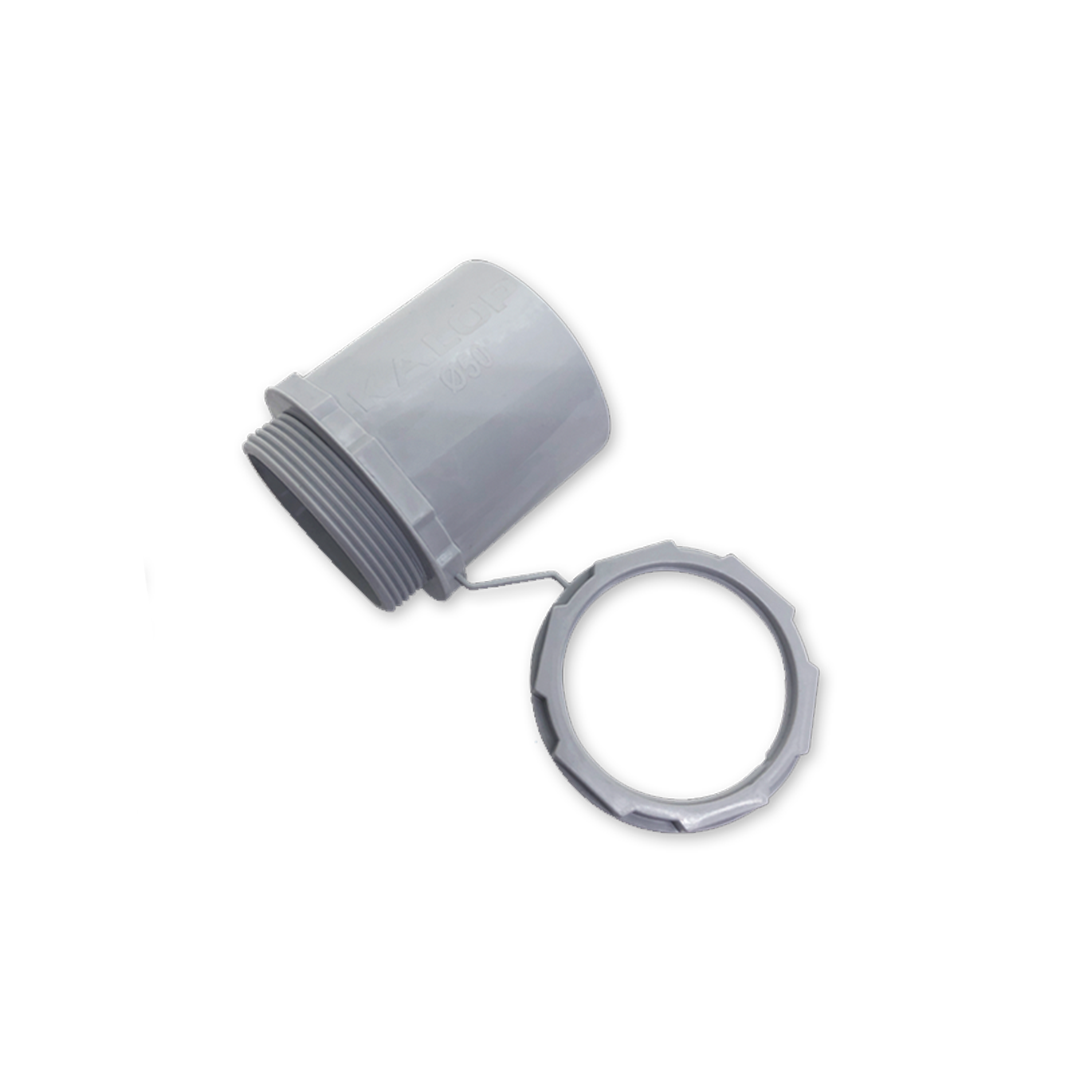 CONECTOR 20mm PARA CAÑO DOBLADO FRIO KALOP
