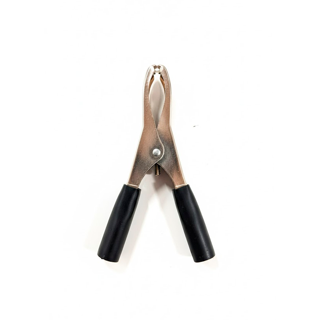 PINZA COCODRILO 100mm NEGRO 50A