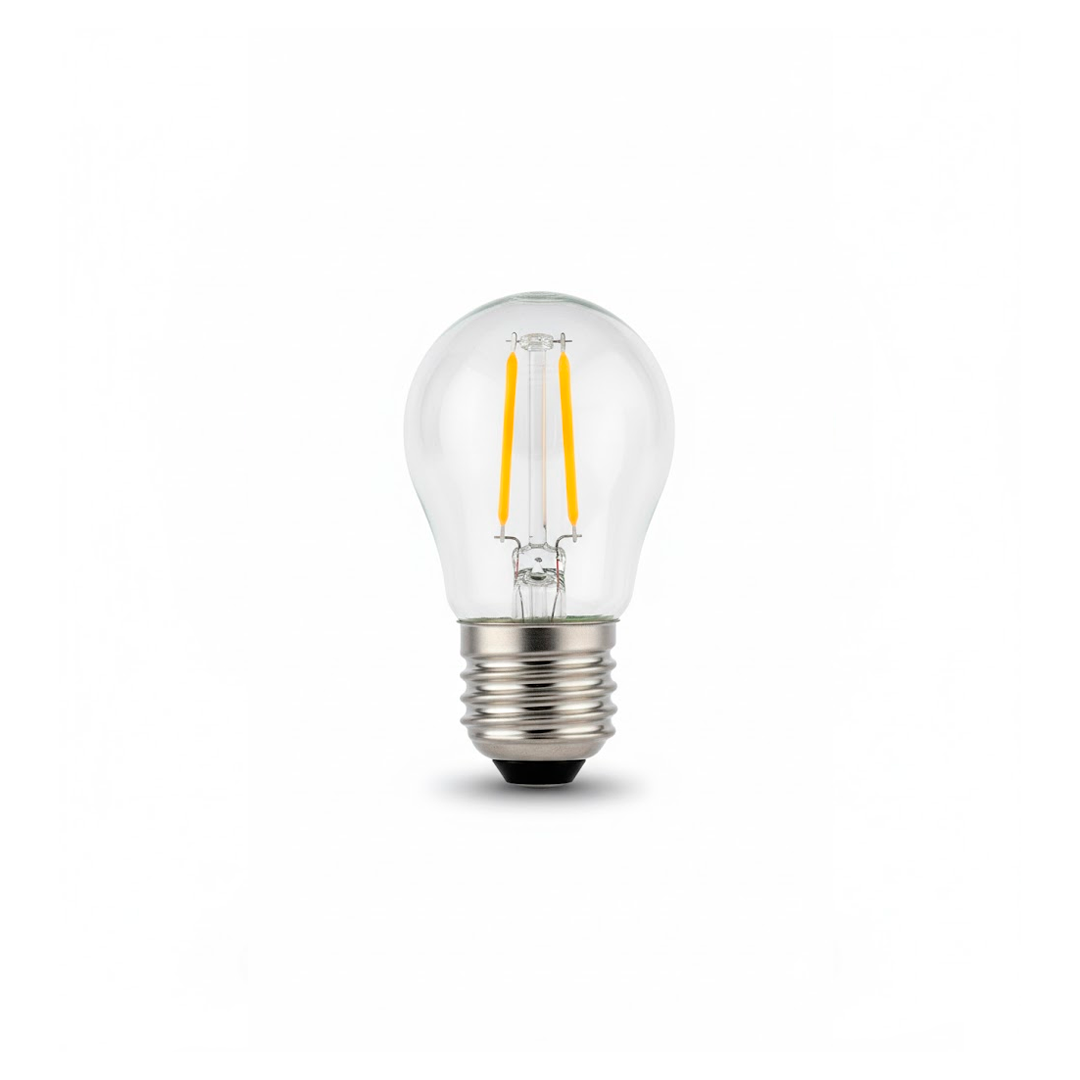 LAMPARA VINTAGE GOTA G45 4W LUZ CALIDA