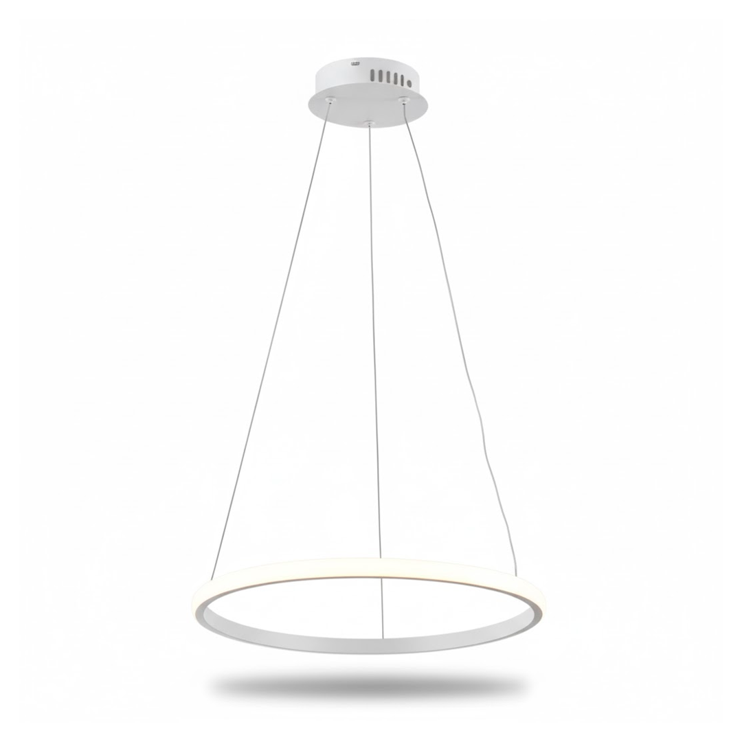COLGANTE SIMP L ARO 40CM BLANCO