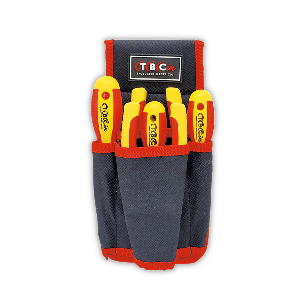 KIT 5 HERRAMIENTAS AISLADAS JTE-05A TBCIN