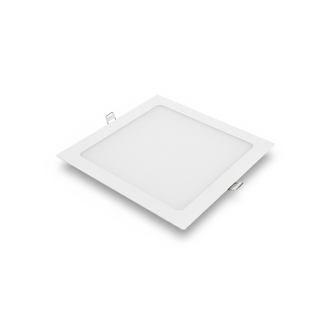 PANEL DE EMBUTIR JA306 6W CUADRADO LUZ CALIDA