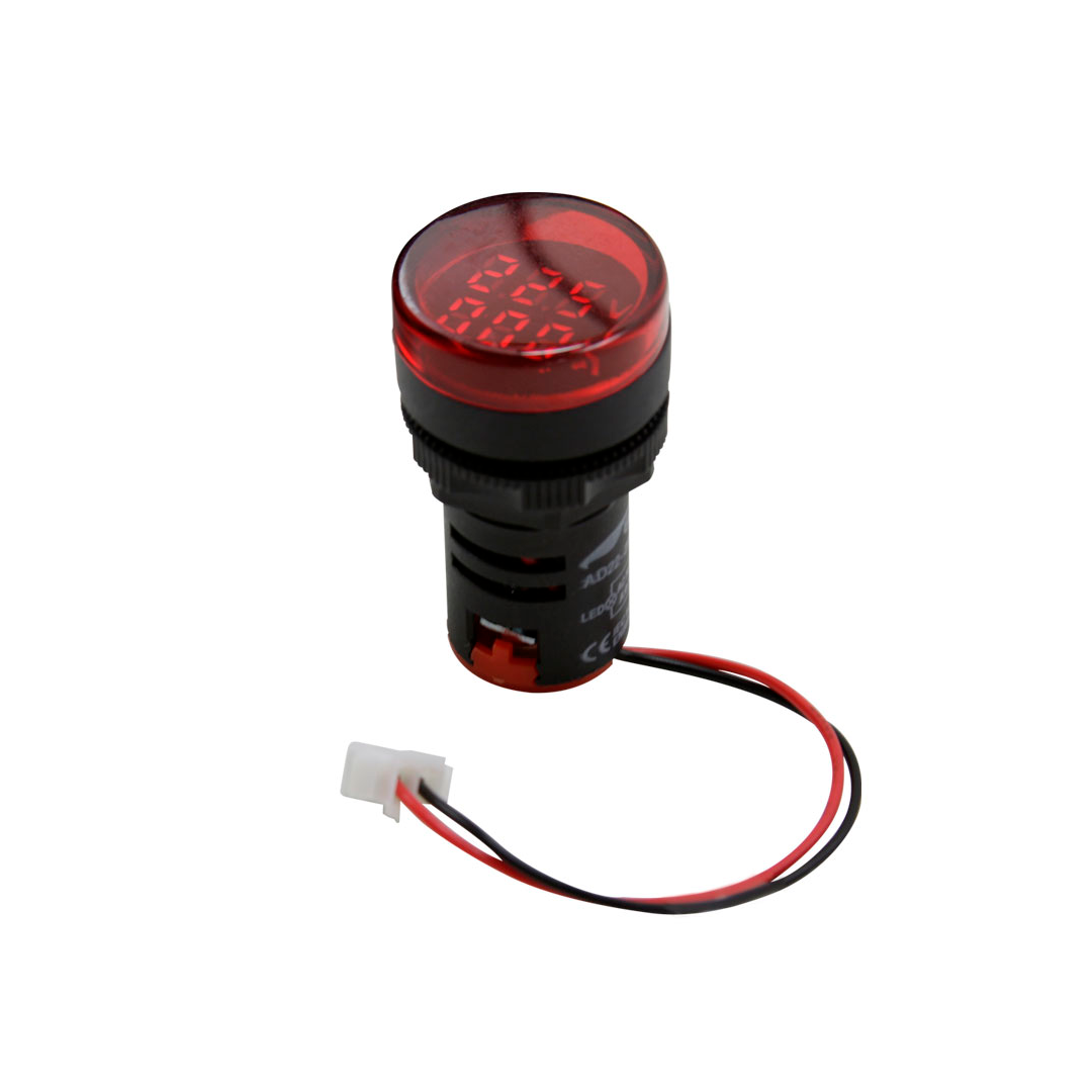 INDICADOR 22mm VOLTIMETRO-AMPERIMETRO GF-22D