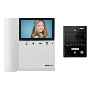 COMMAX VISOR LED + FRENTE CAMARA CDV43K