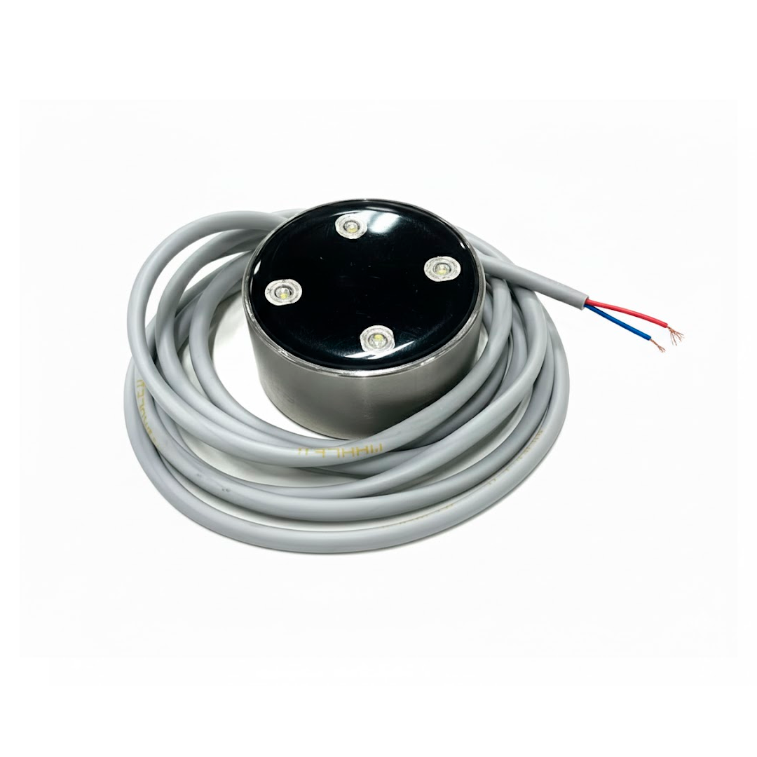 PISCINA-HIDROLED 12W BLANCO INOX