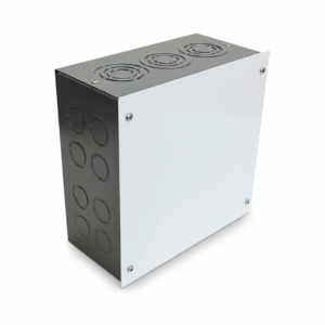 CAJA DE PASO 20x20x7cm CHAPA