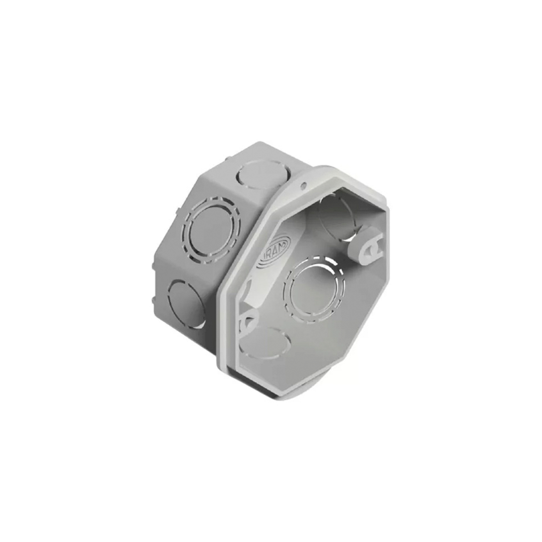 CAJA OCTOGONAL CHICA 8cm PVC