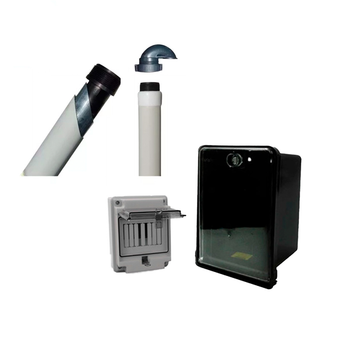 KIT PILAR MONOFASICO CON CAÑO 3m