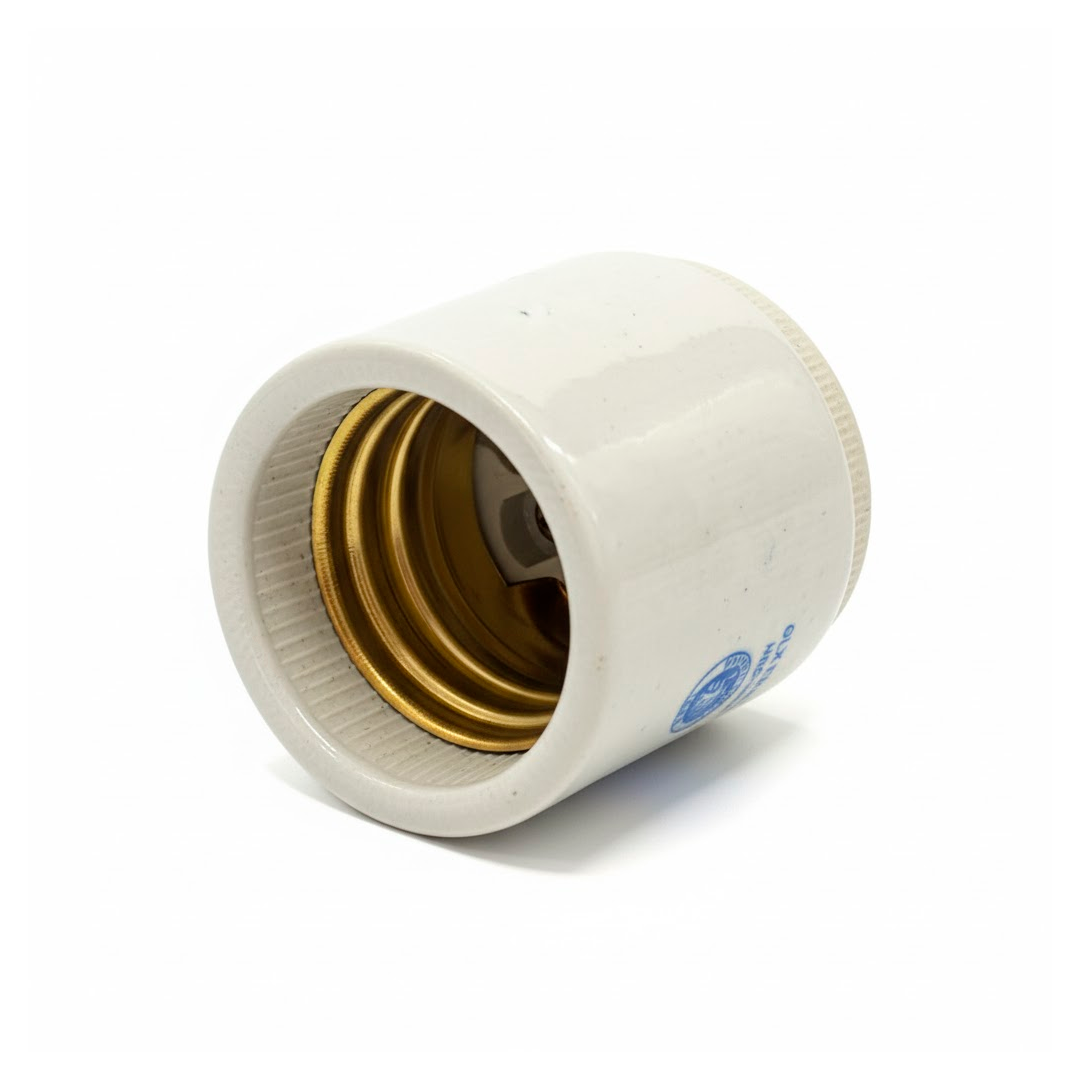 PORTALAMPARA E-40 CERAMICO GRANDE