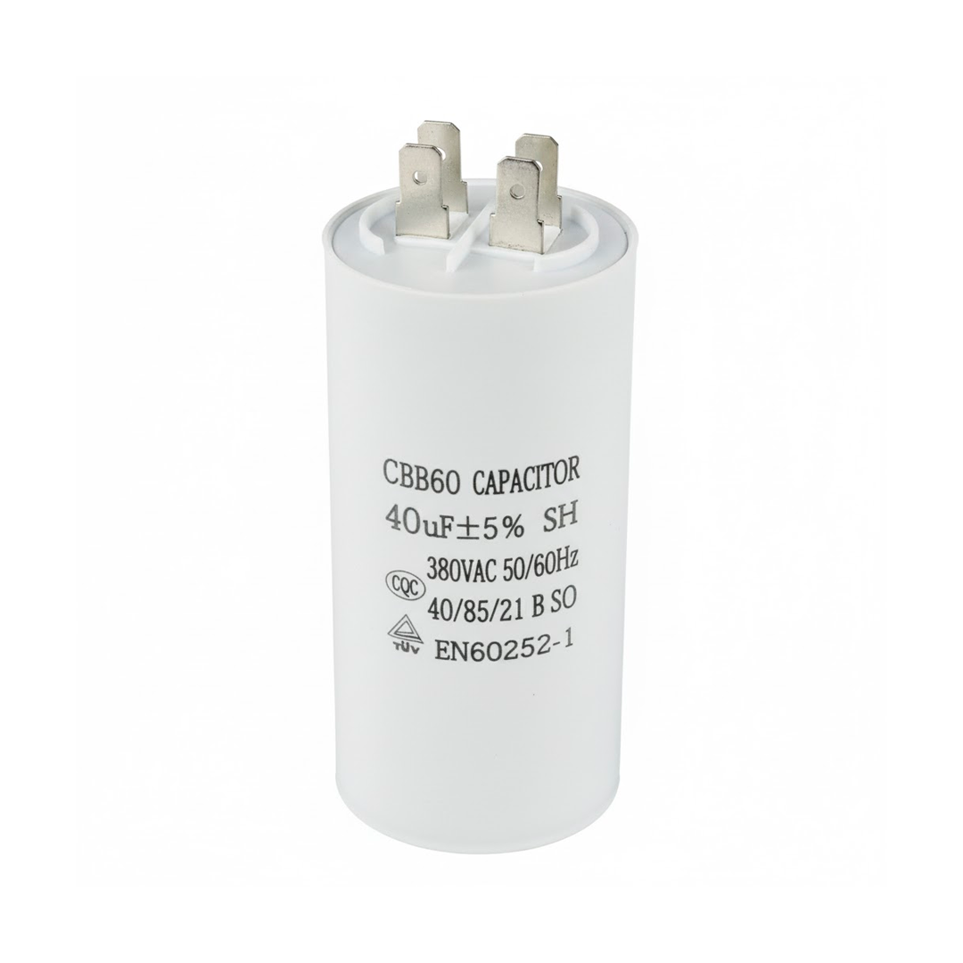 CAPACITOR 40 UF CILINDRO PARA AIRE