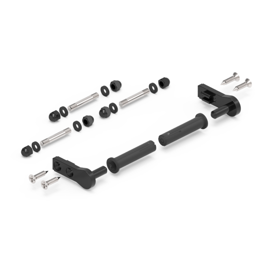 KIT300-BISAGRA SUPERIOR / INFERIOR MAMPARA