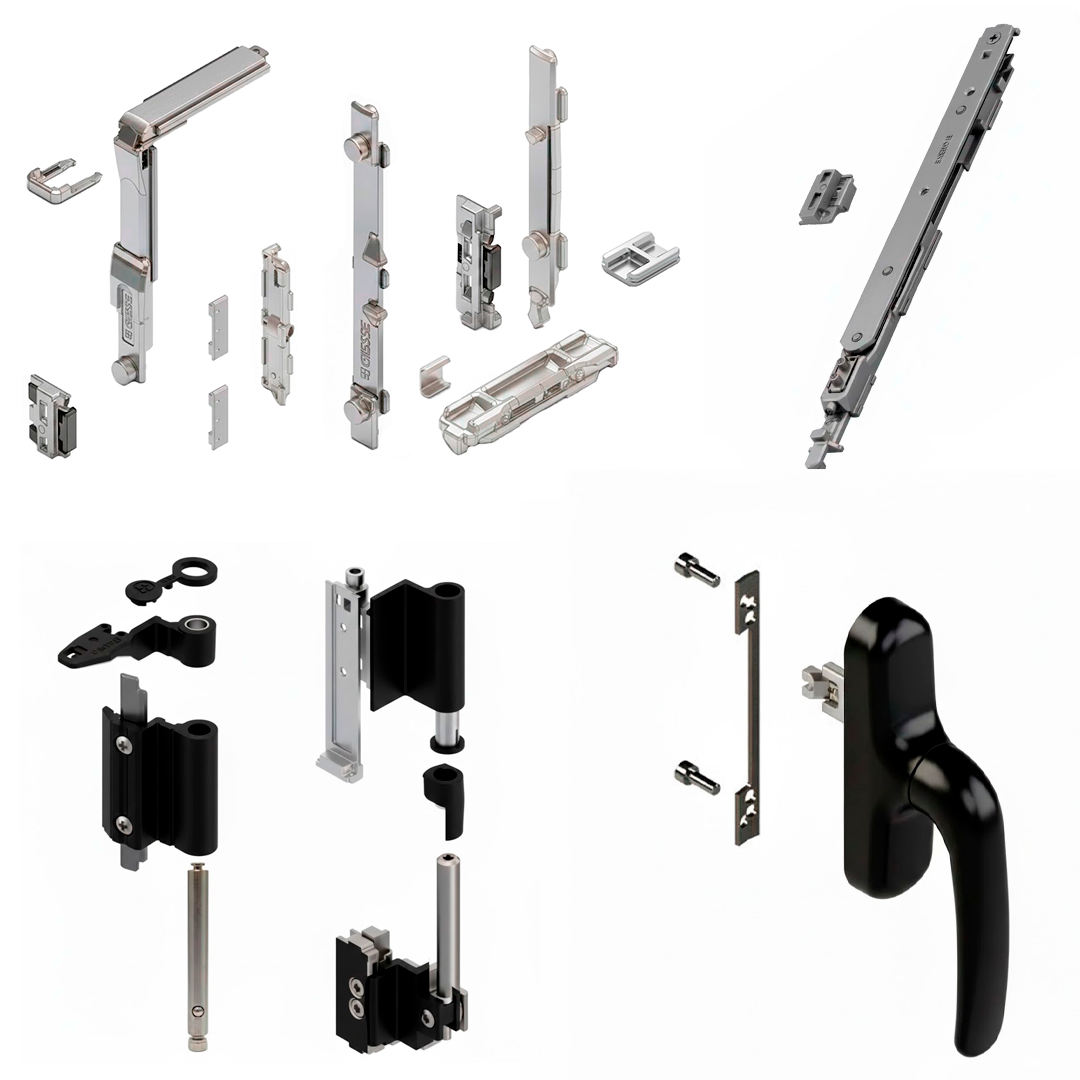 H45-KIT OSCILO BATIENTE COPLANAR PRIMA A30