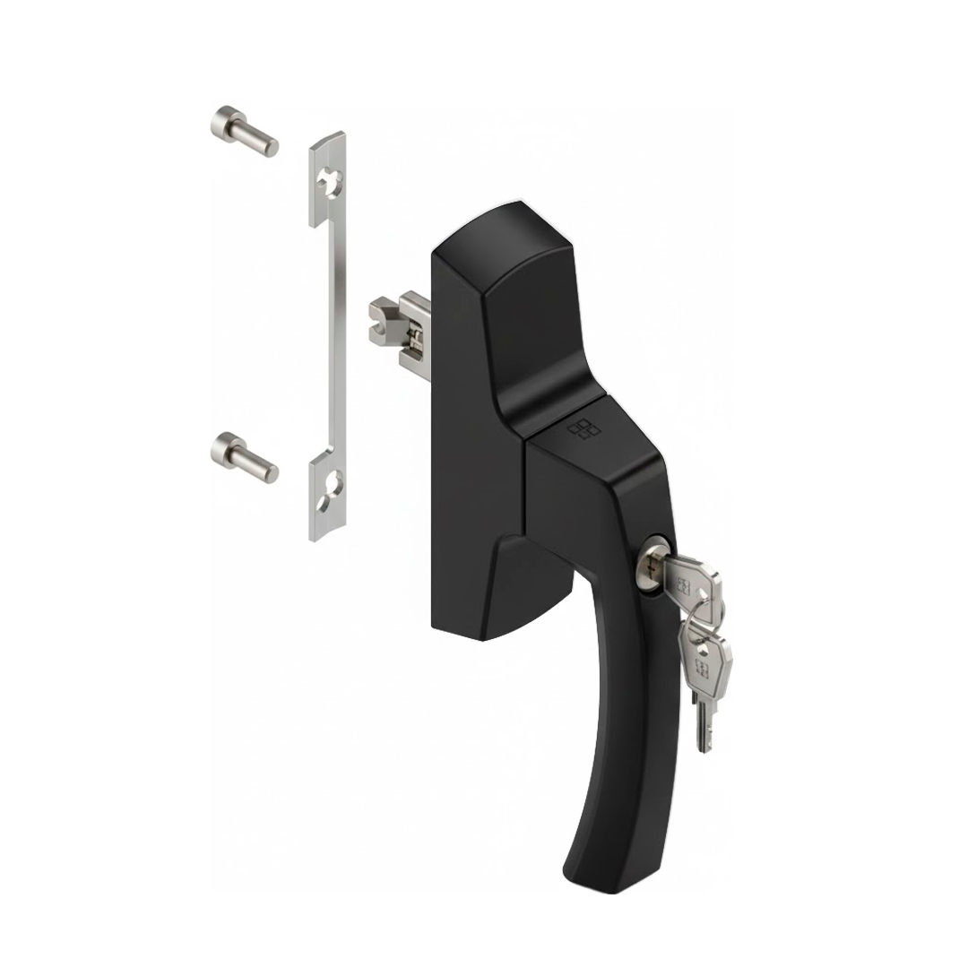 H45-FALLEBA OSCILO BATIENTE ASIA CON LLAVE GIESSE