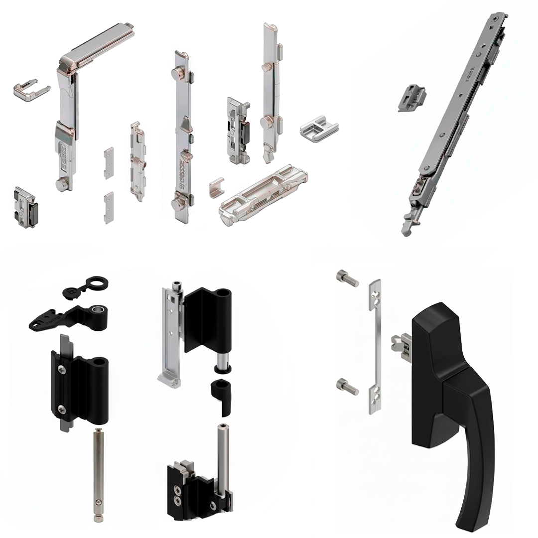 H45-KIT OSCILO BATIENTE COPLANAR ASIA GIESSE