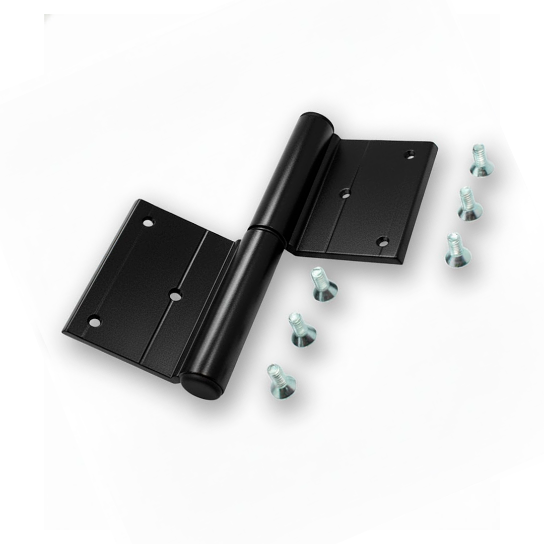 CONJ.6-BISAGRA NEGRO AXAL