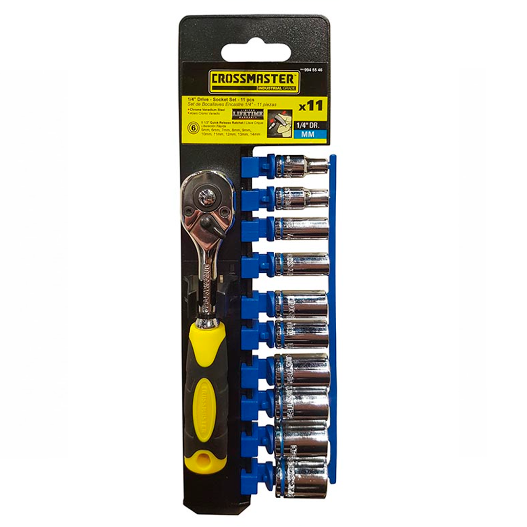 JUEGO LLAVES TUBO 3/8-11 PIEZAS CROSSMASTER