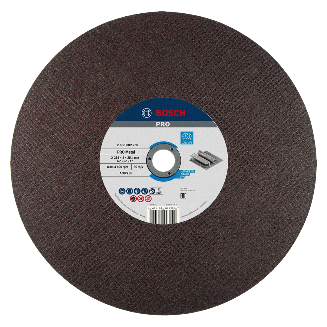 DISCO CORTE 350mm BOSCH PASTA