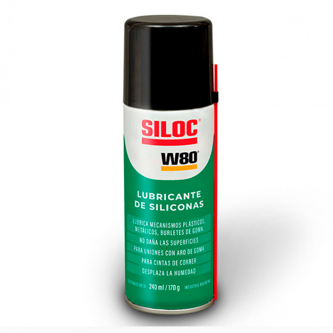 W80-LUBRICANTE SILICONA 240ml