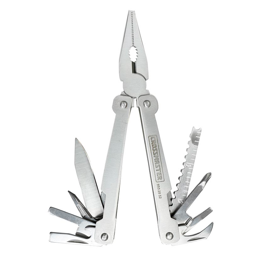 PINZA INOX MULTI HERRAMIENTAS-15 en 1 CROSMASTER