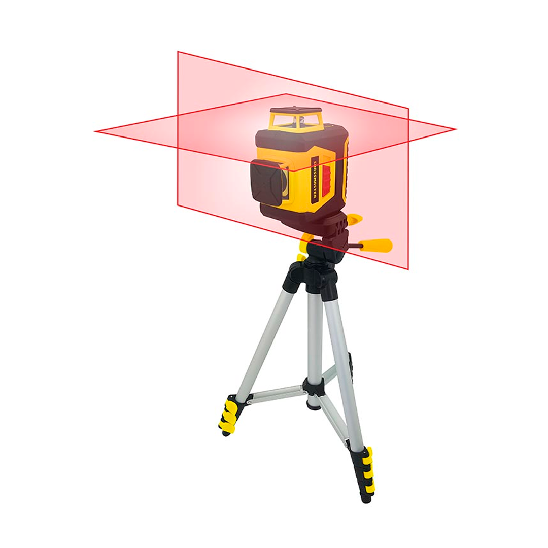 NIVEL LASER 360 CON TRIPODE CROSSMASTER