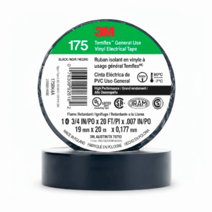 CINTA AISLADORA 3M175 9mts NEGRO