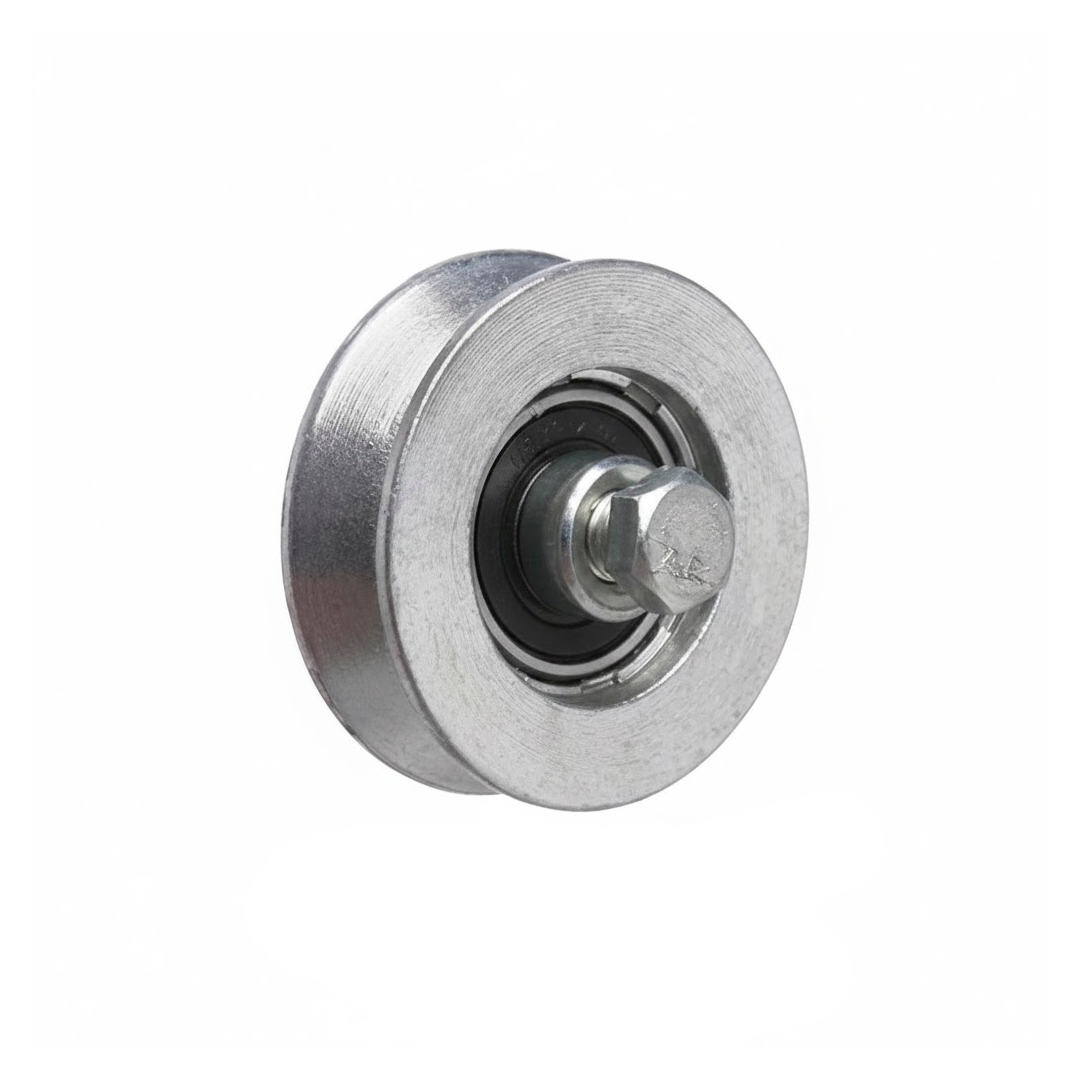 RUEDA HIERRO 120mm CON TORNILLO BRONZEN