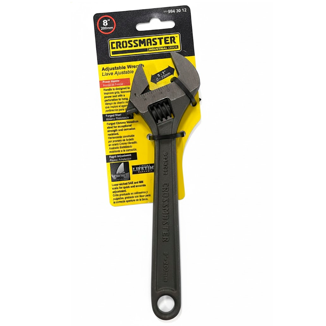 LLAVE AJUSTABLE 8" CROSSMASTER