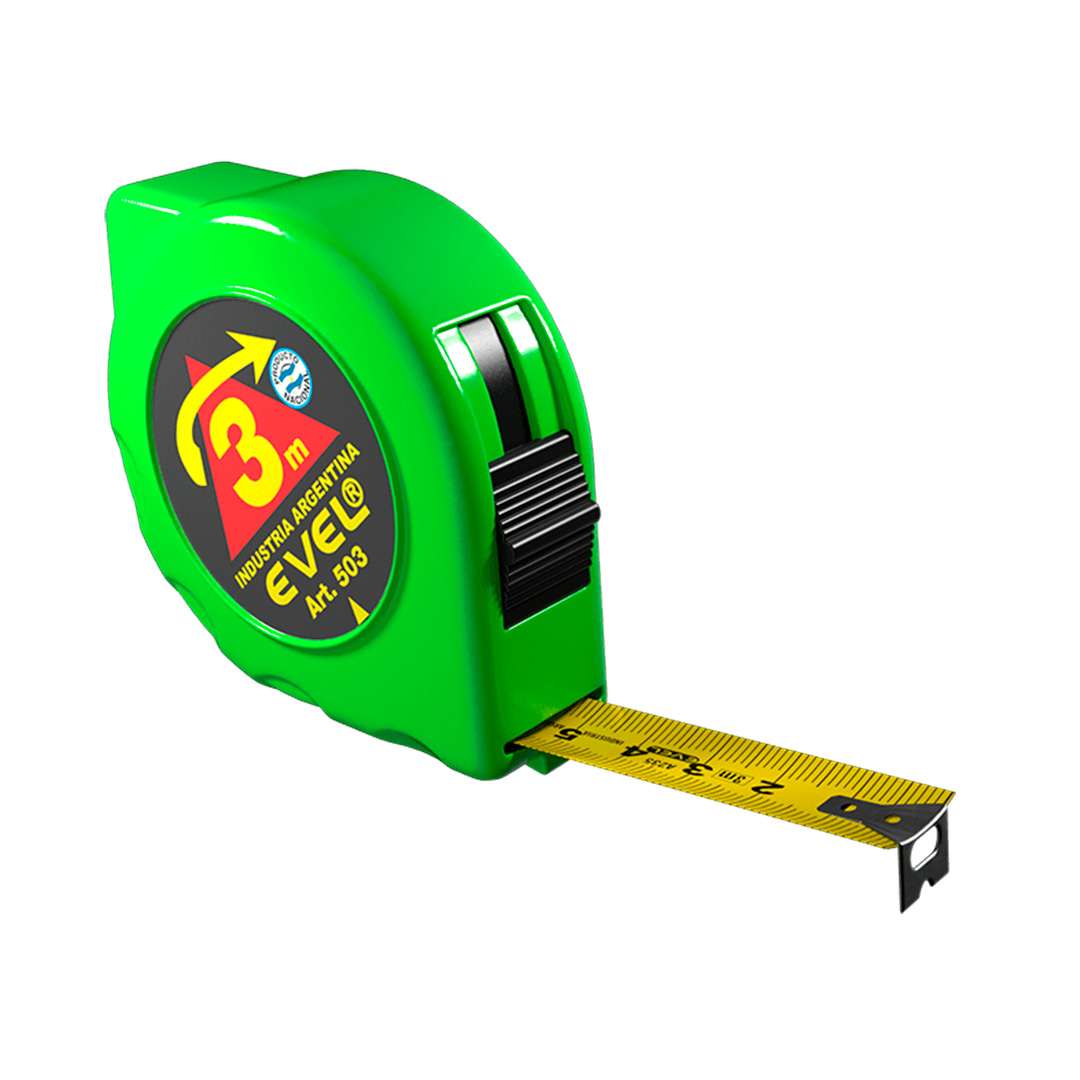 CINTA METRICA EVEL 3 M - 16mm