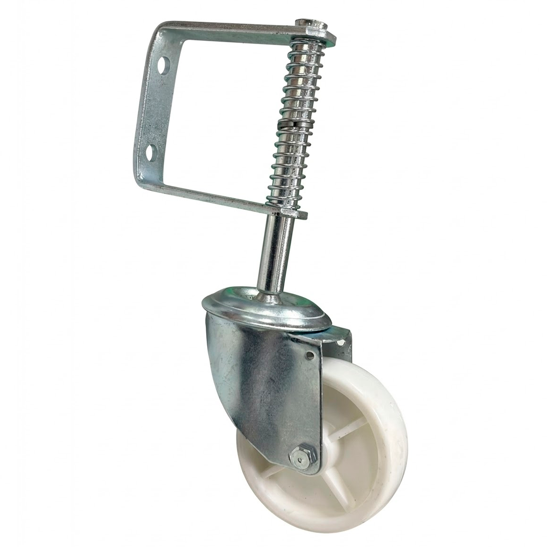 RUEDA CON AMORTIGUADOR PARA PORTON 100 MM