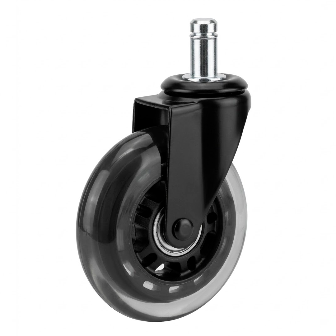 RUEDA CRISTAL 75mm BRUSSA PERNO 11mm