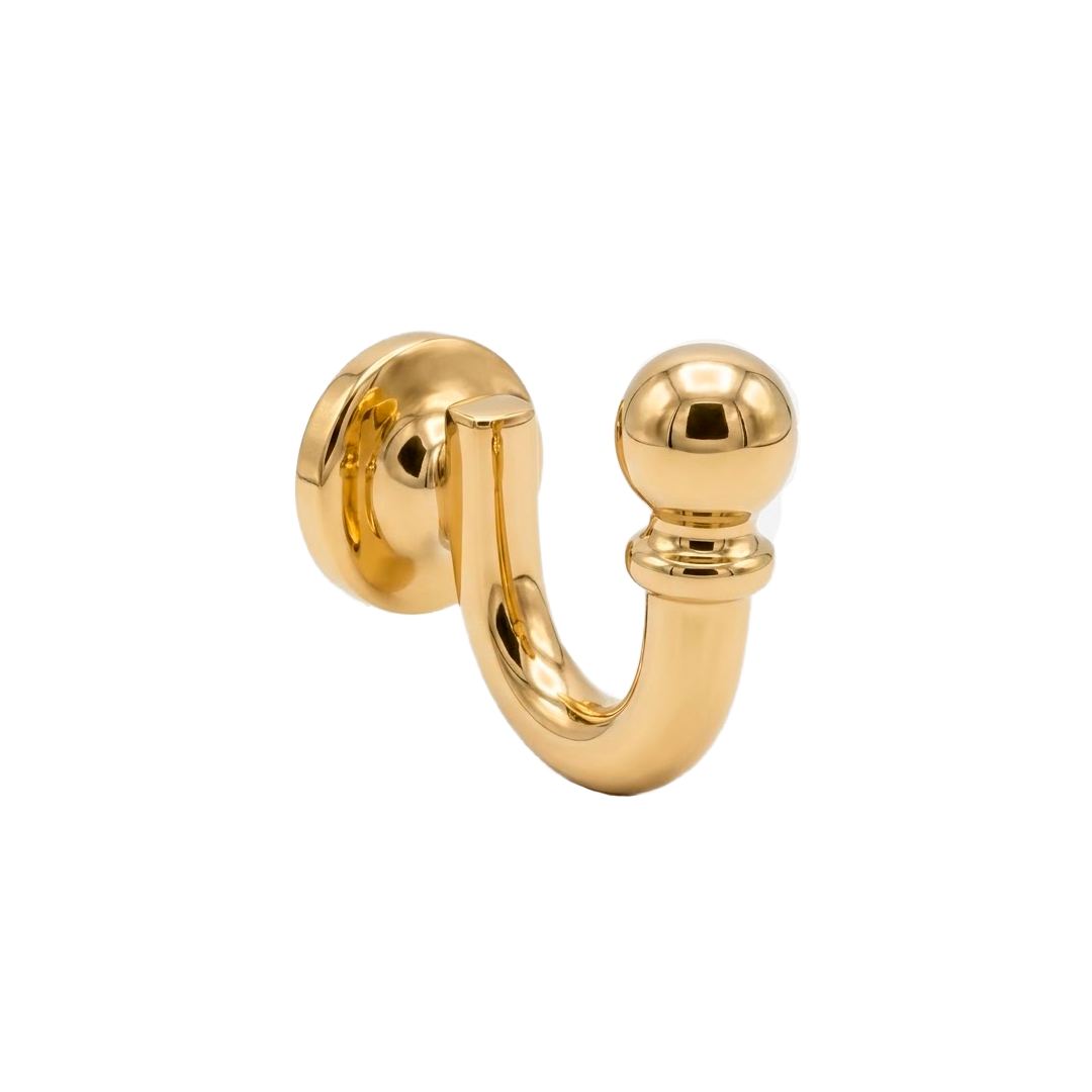 PERCHA 1 GANCHO CON TORNILLO BRONCE 5006 DELL'AVO