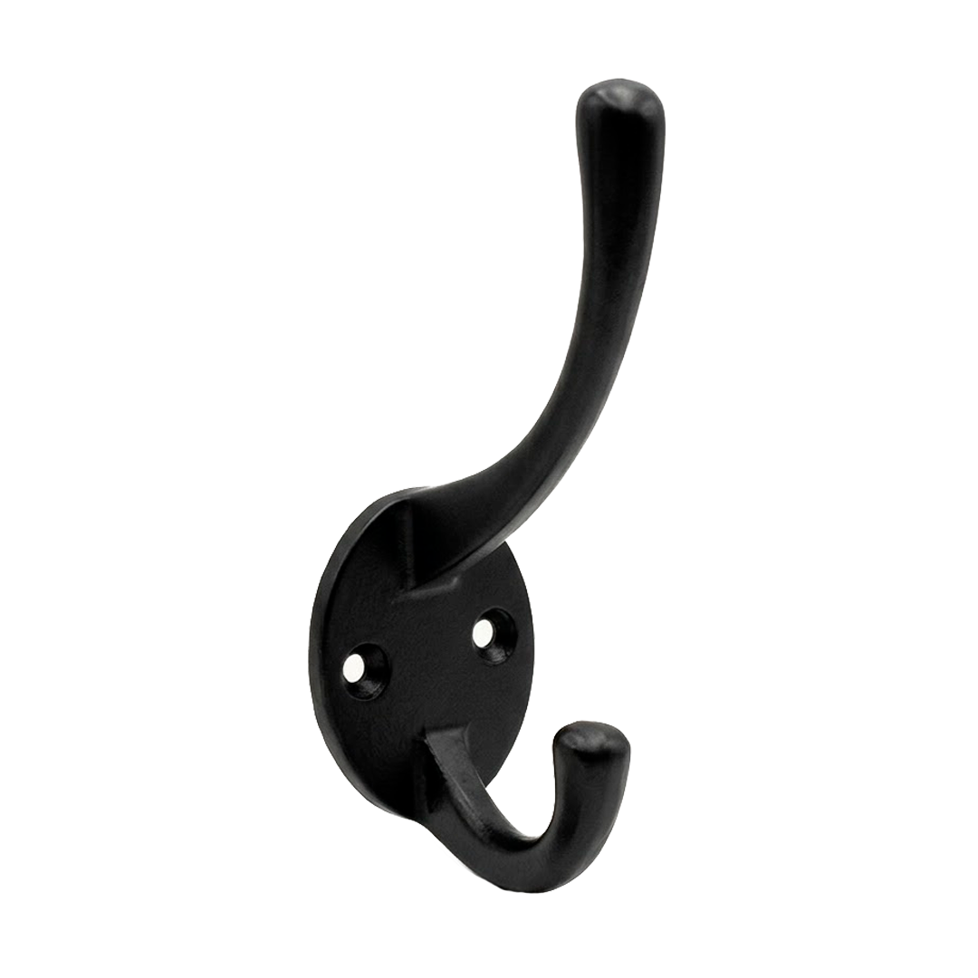 PERCHA ESTILO 2 GANCHOS HIERRO 7004 DELL'AVO