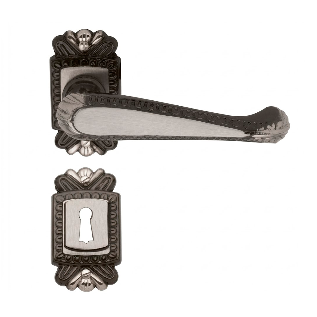 MANIJA DOBLE BALANCIN ESTILO BRONCE FLOR CON BOCALLAVES CURRAO