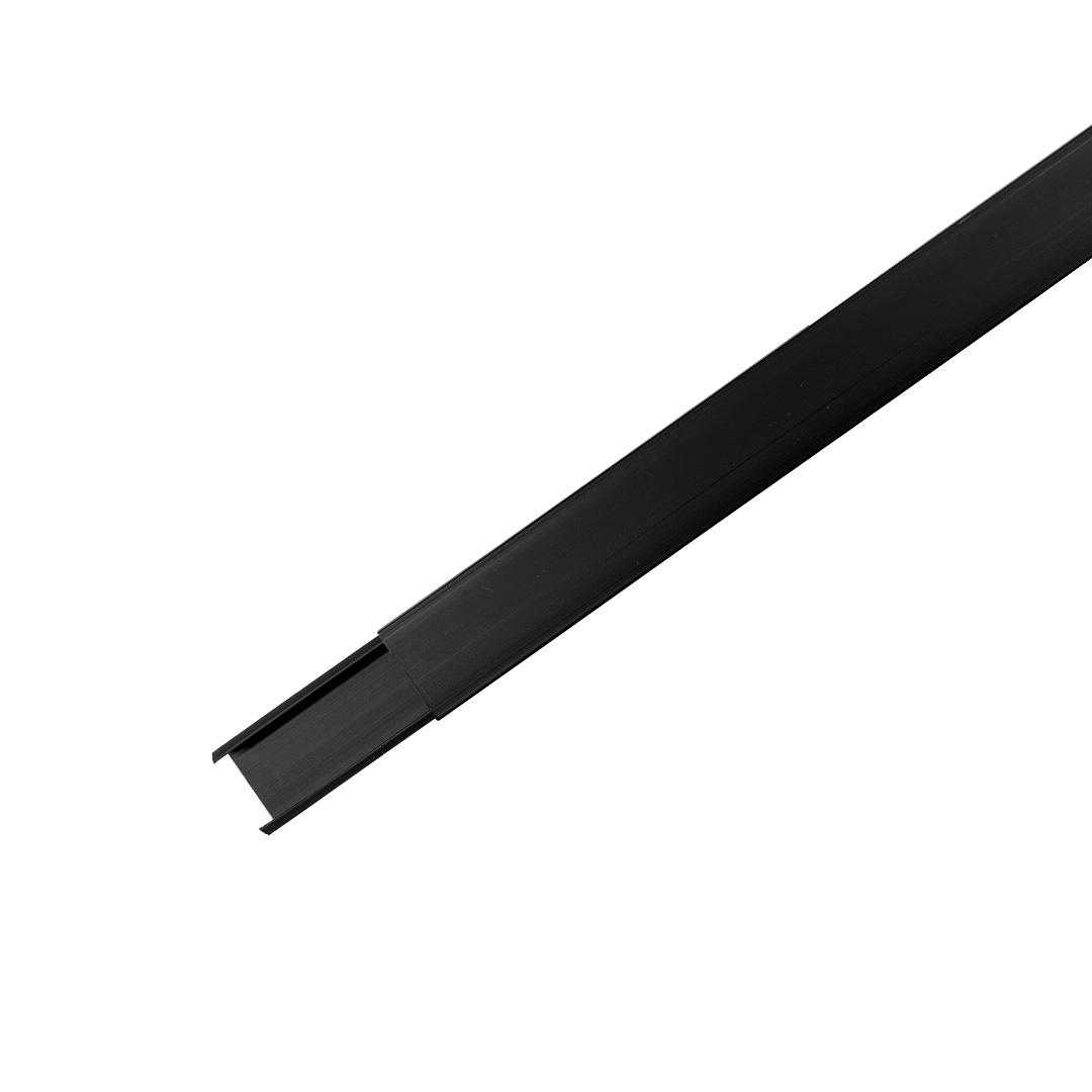 CABLECANAL 20x10mm ADHESIVO NEGRO x2mts KALOP