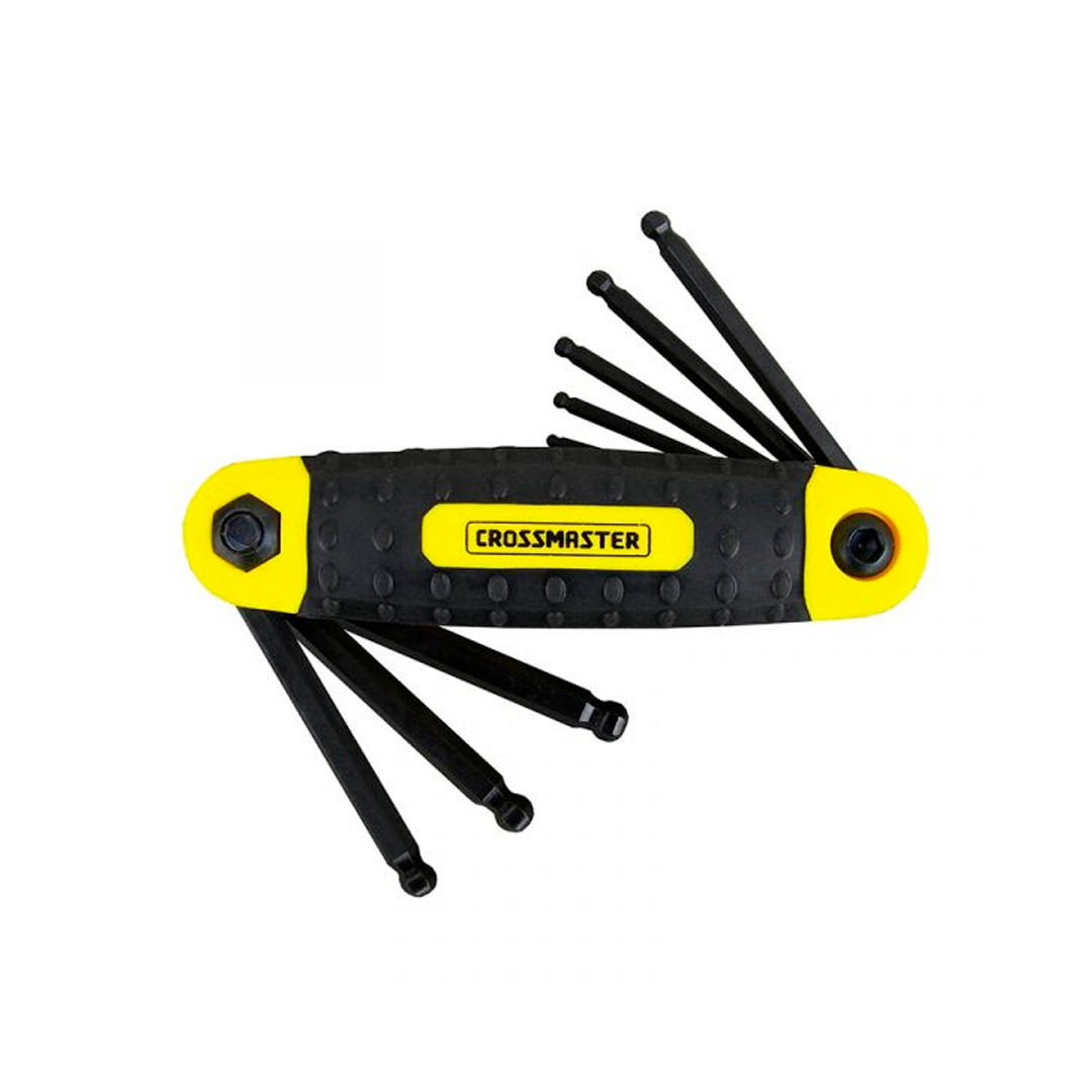 LLAVES ALEM EN PULGADAS PLEGABLE PUÑO CROSSMASTER